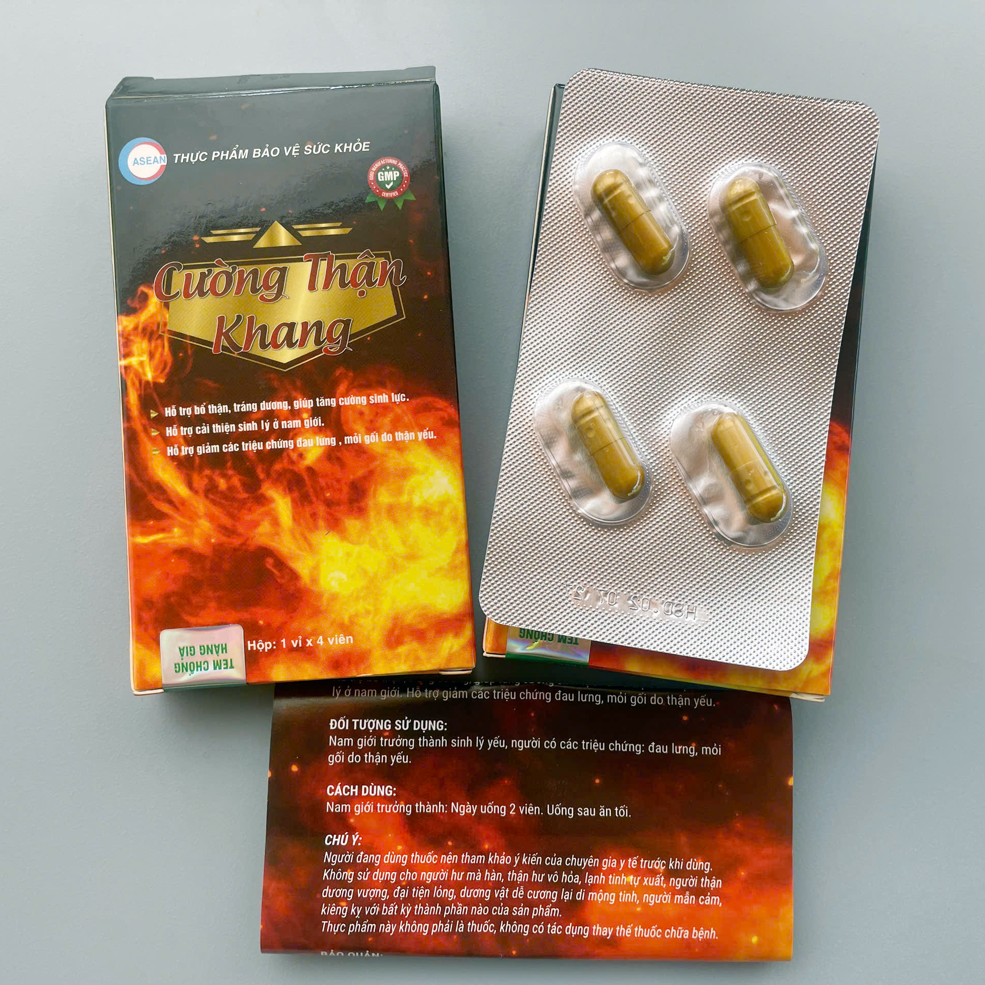 Cường Thận Khang vỉ 4 viên