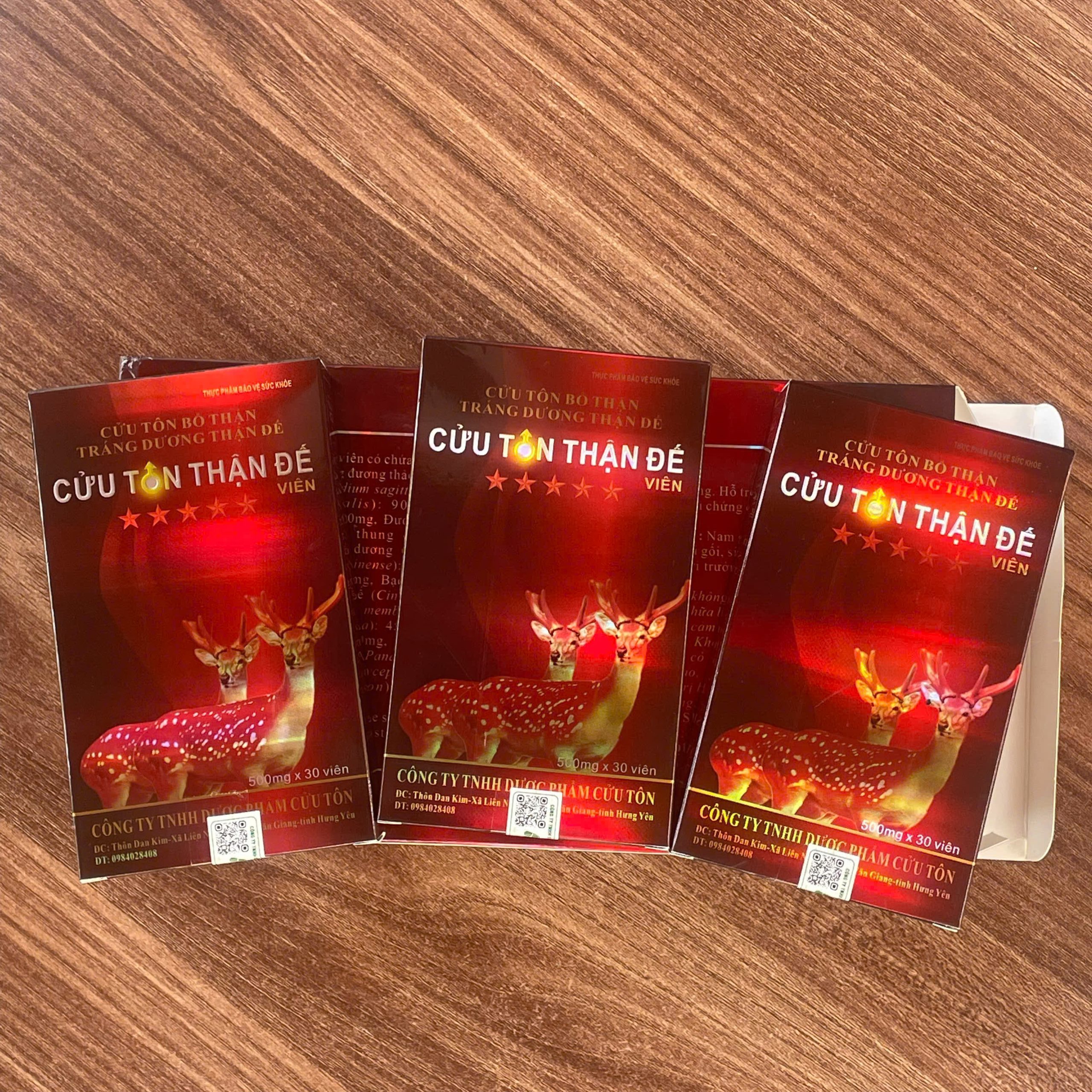 Quy cách đóng gói cửu tôn thận đế